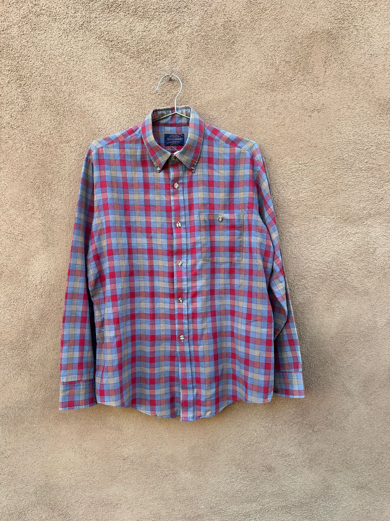 Colorful Check Ivy Classics Shirt - Made in USA