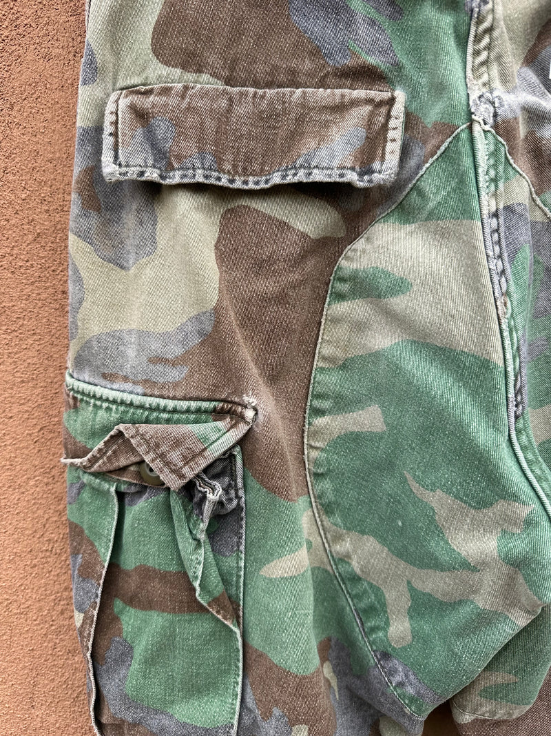 Perfectly Faded Camo Cargo Pants 27 - 31