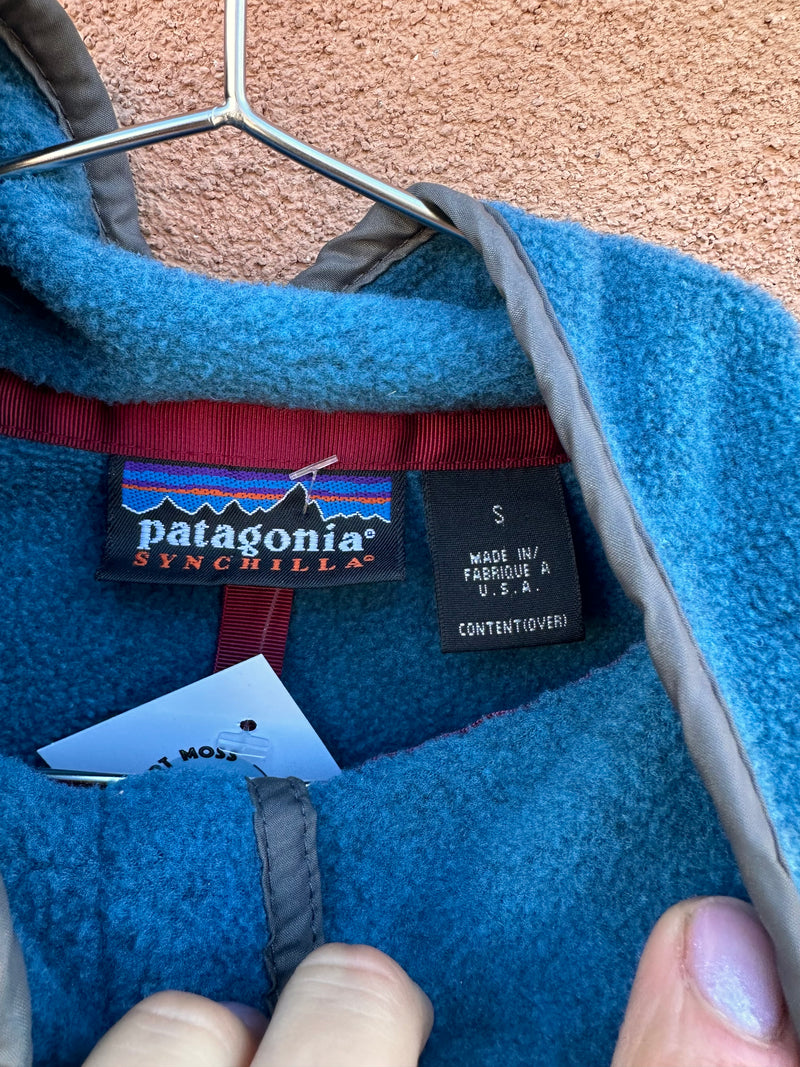 Patagonia Synchilla Teal Fleece