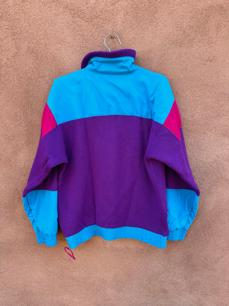 Blue & Purple Degre 7 Pullover