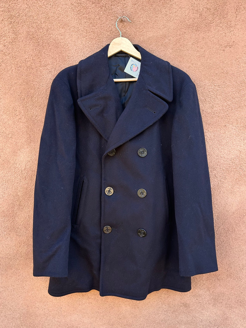 US Navy Wool Peacoat Size 40