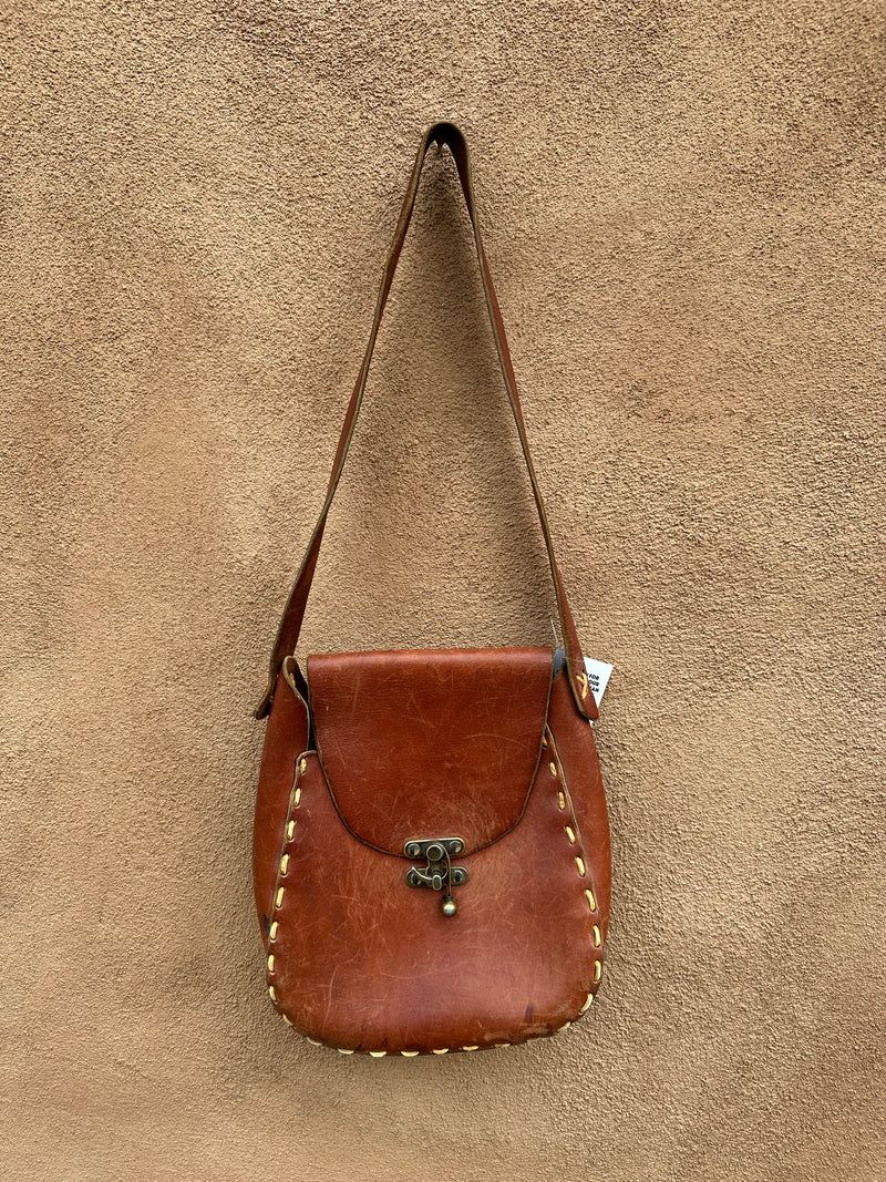 Rosa Saddle Bag - Tooled Leather