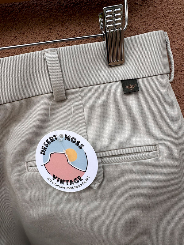 1980's Dockers Premium Never Iron Chinos