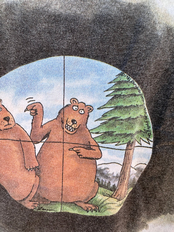 Far Side Bear Hunter T-shirt