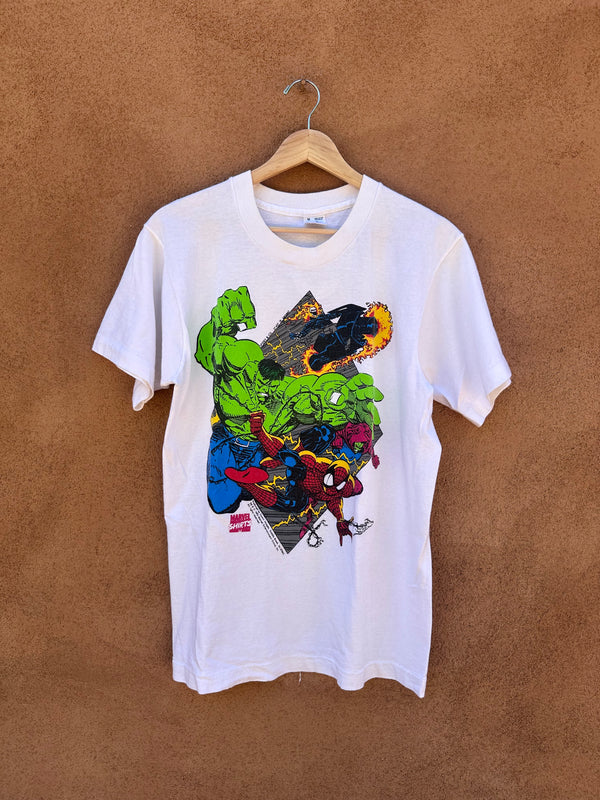 1992 Marvel Spider-Man, Hulk, Green Goblin, & Ghost Rider T-shirt