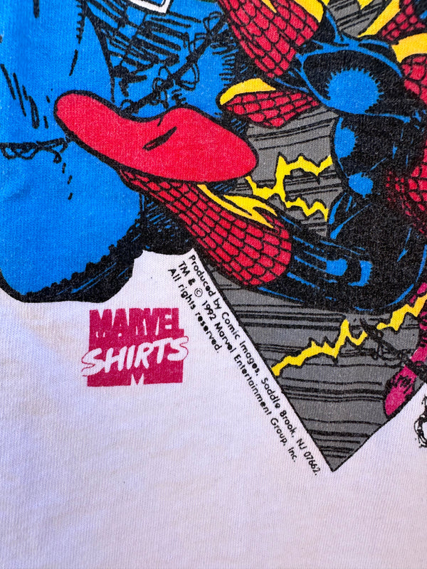 1992 Marvel Spider-Man, Hulk, Green Goblin, & Ghost Rider T-shirt