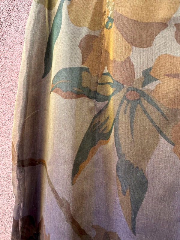 Sheer Floral Banana Republic Skirt, 6