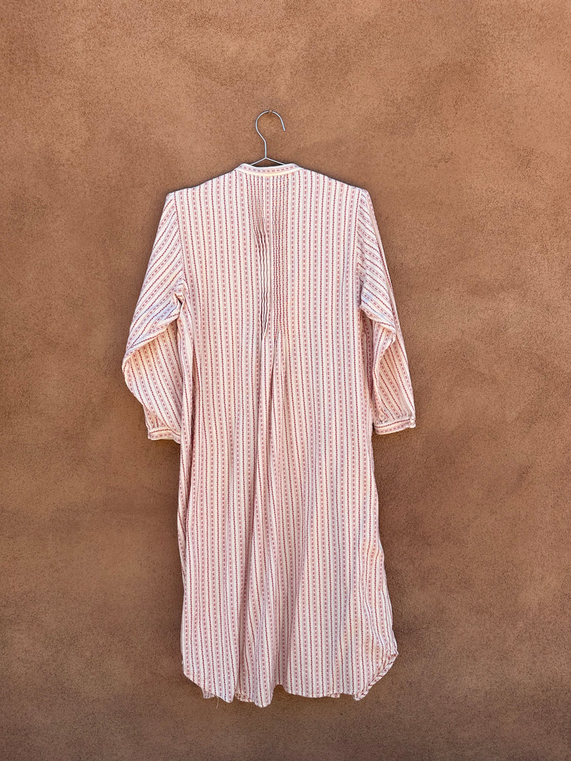 L.L.Bean Long Sleeve Cotton Flannel Nightgown