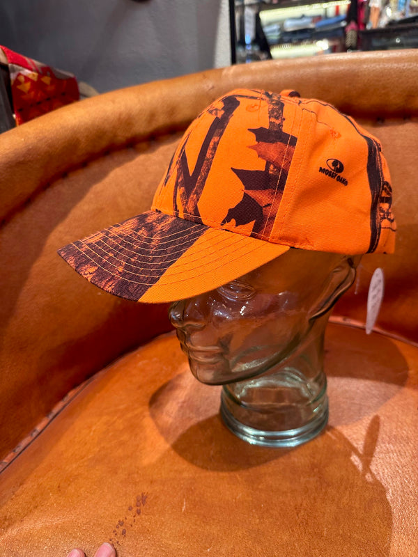 Hunter Orange Mossy Oak Baseball Cap