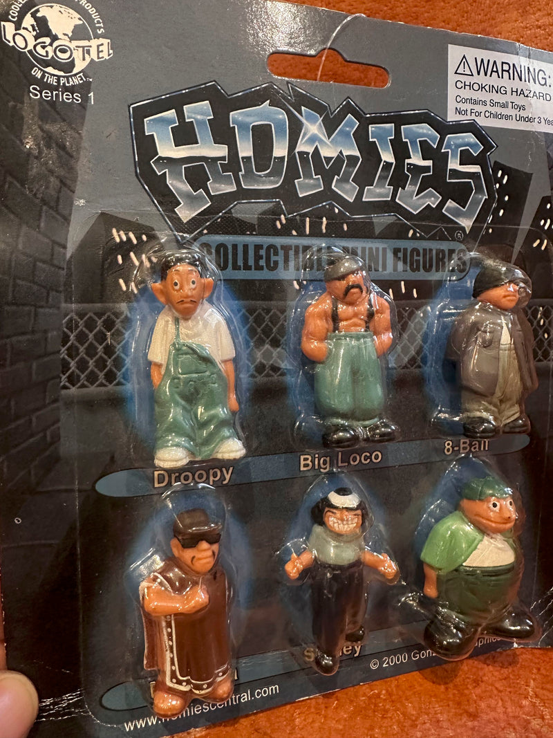 Original Homies Mini Figures, 2000 Gonzales Graphics