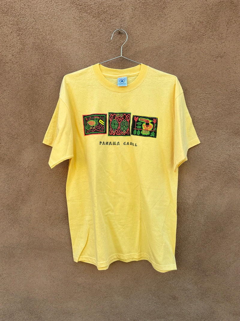 Yellow Panama Canal T-shirt