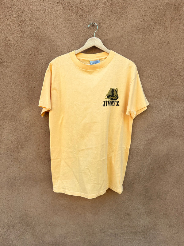 Yellow Jimmy'z Old School T-shirt