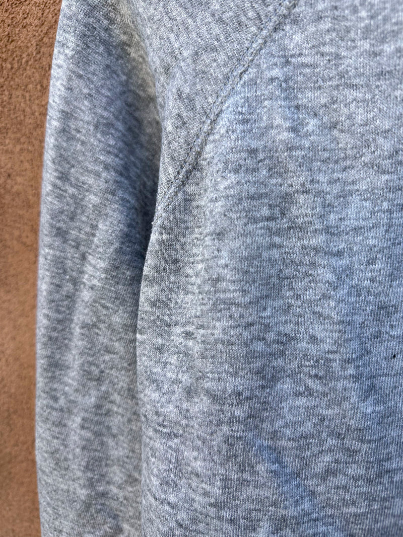 1980's Heather Gray Tulex Sweatshirt - XL