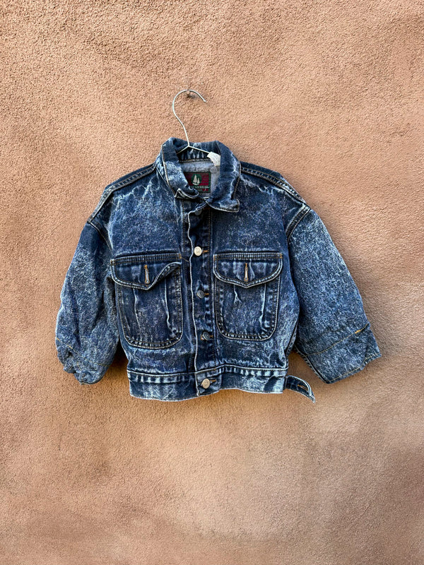 Kid's High Sierra Acid Wash Denim Jacket