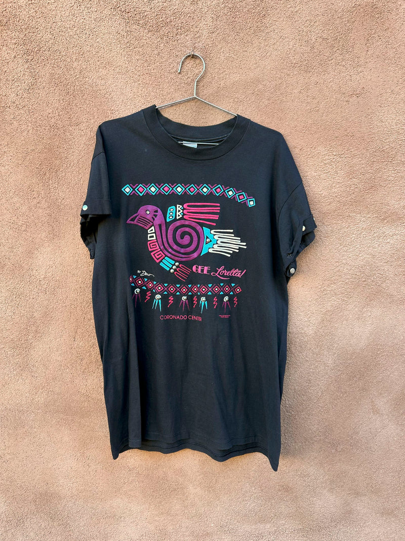 1990 Aztec Dove from Gee Loretta T-shirt