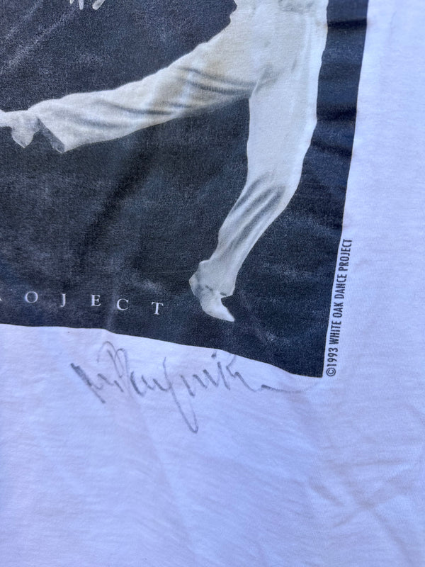 Mikhail Baryshnikov White Oak Dance T-shirt - Autographed