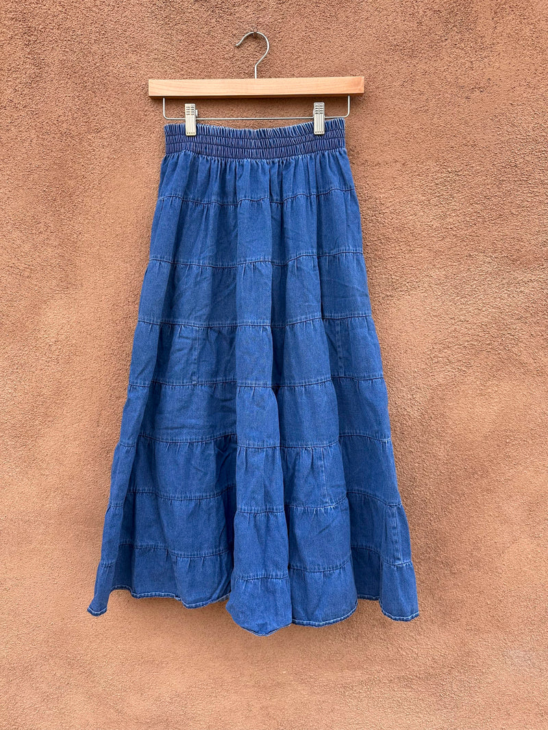State Line Denim Skirt - 100% Cotton