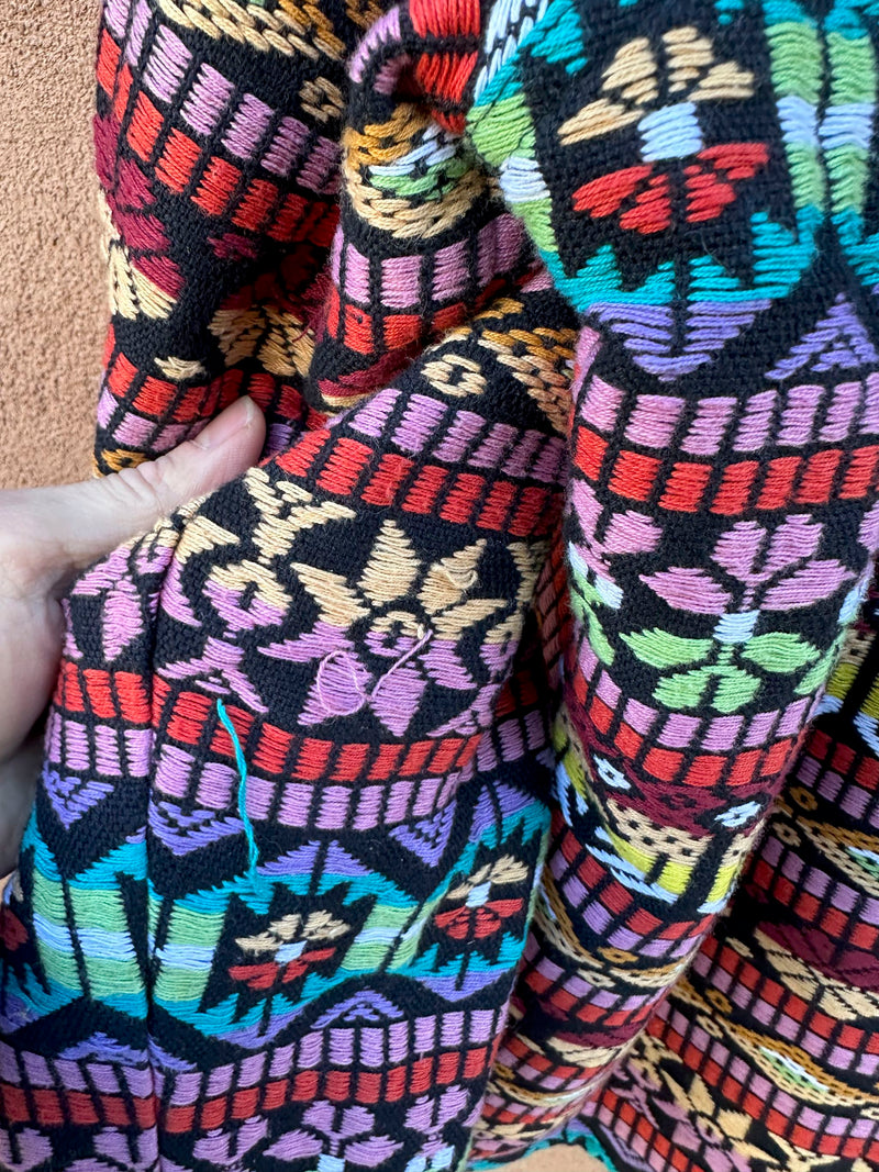 Heavily Embroidered Guatemalan Jacket - as is