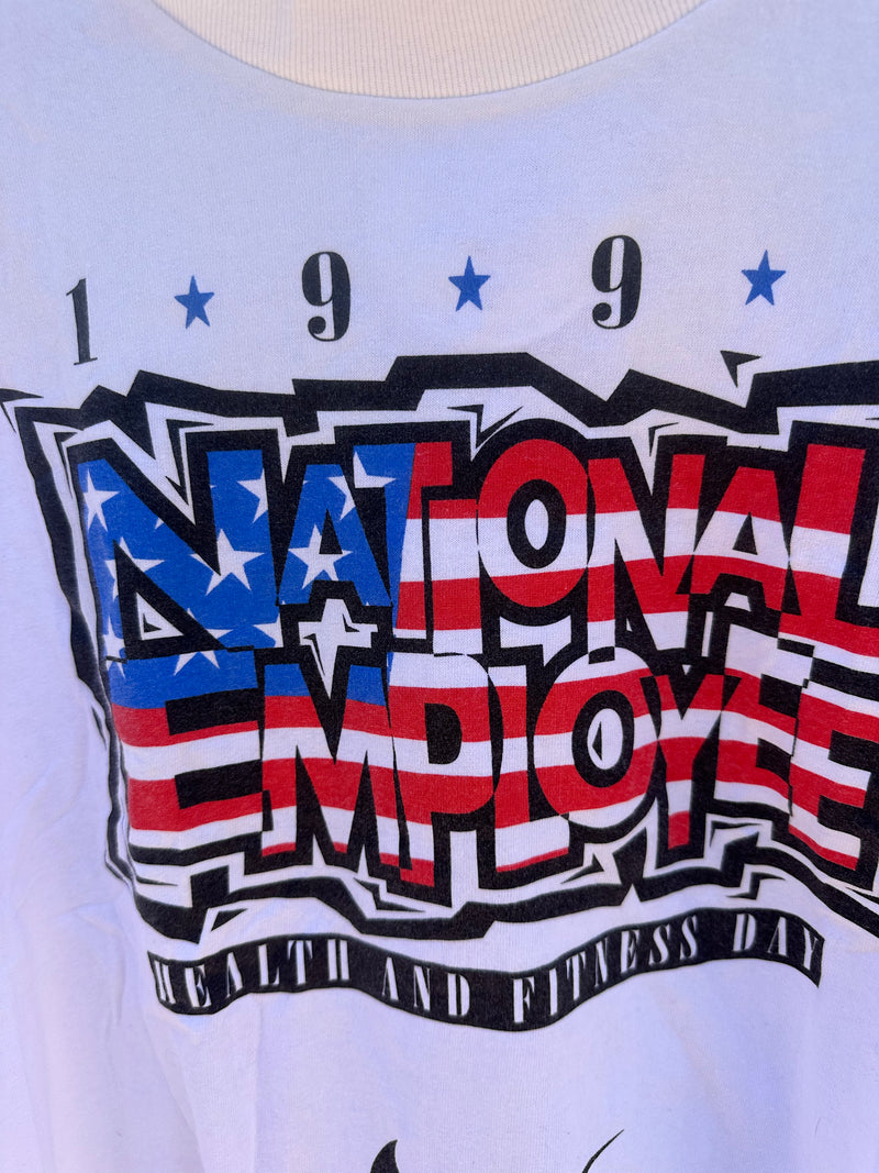 1996 Nike National Employee Health & Fitness Day T-shirt