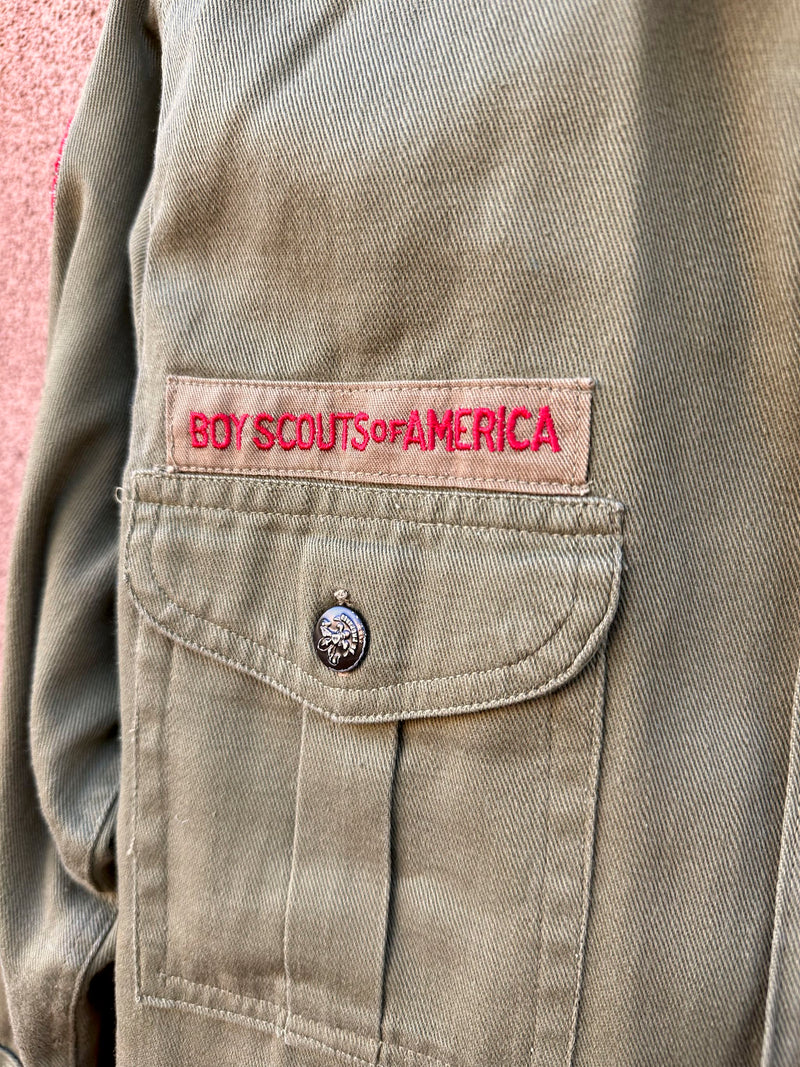 1940's Boy Scouts of America Shirt - Albuquerque, New Mexico