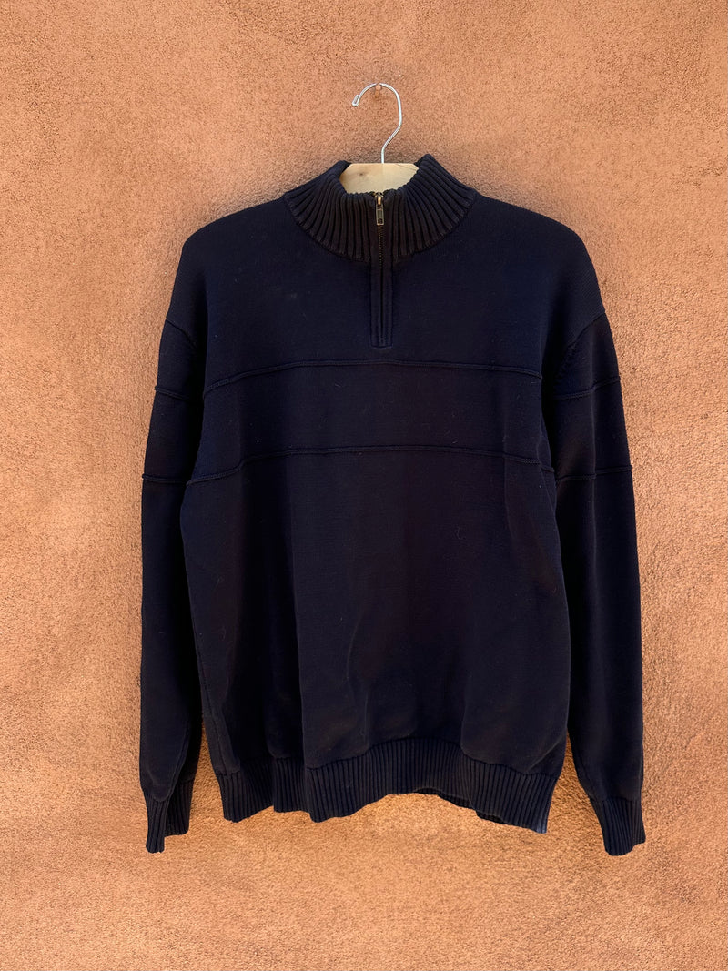 Blue Pendleton Cotton Sweater