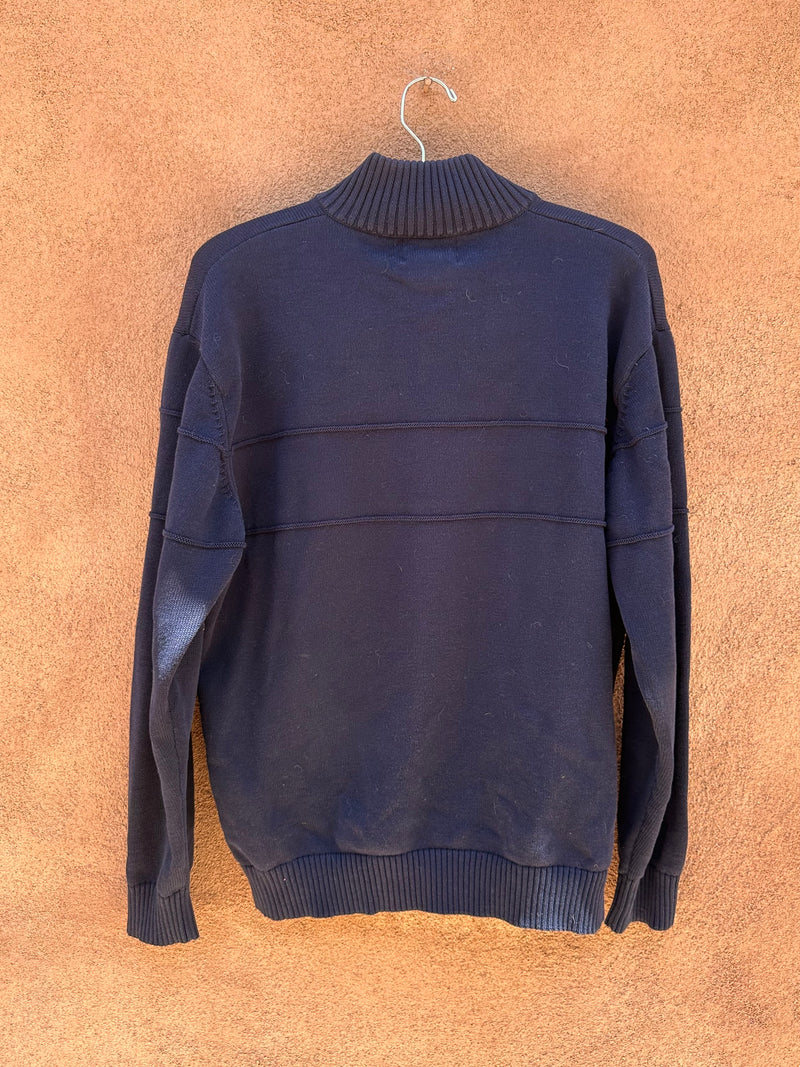 Blue Pendleton Cotton Sweater