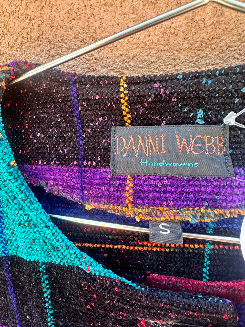 Danni Webb Hand Wovens Fiber Art Cardigan/Jacket