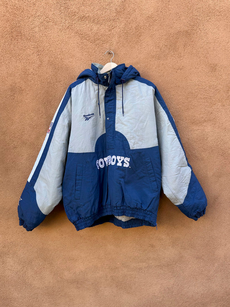 Reebok Pro Line 1990's Dallas Cowboys Puffer Jacket