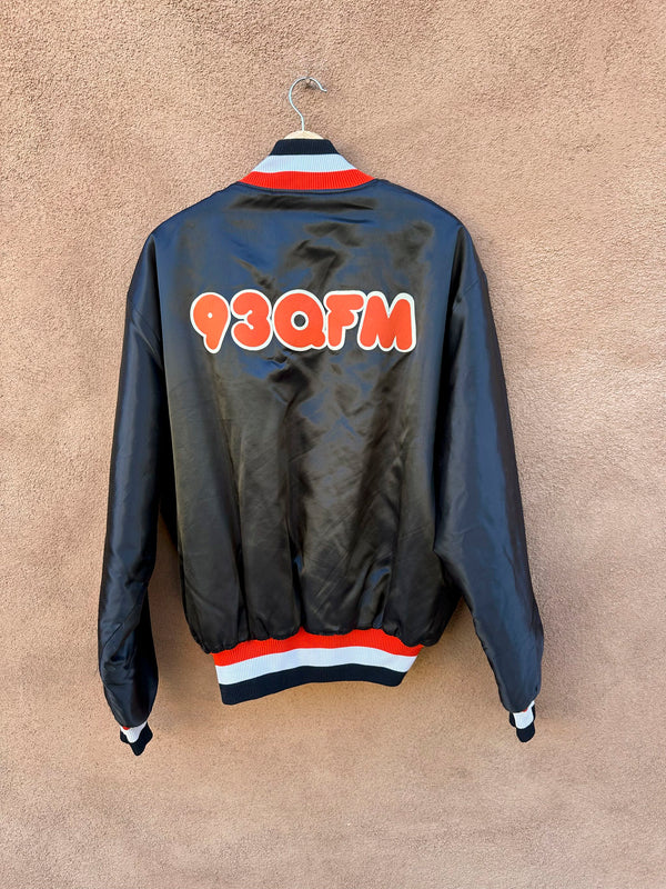 1970's 93QFM Satin Jacket - Milwaukee, Wisconsin