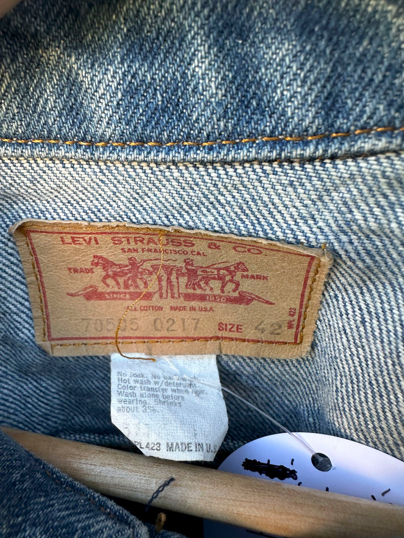 1970's Levi's 70505 Type III Trucker Jacket