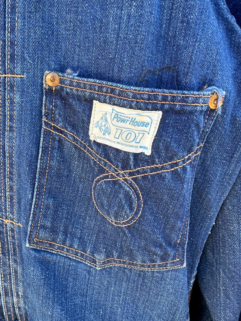 Montgomery Ward 1950’s Powr House 101 Denim Jacket