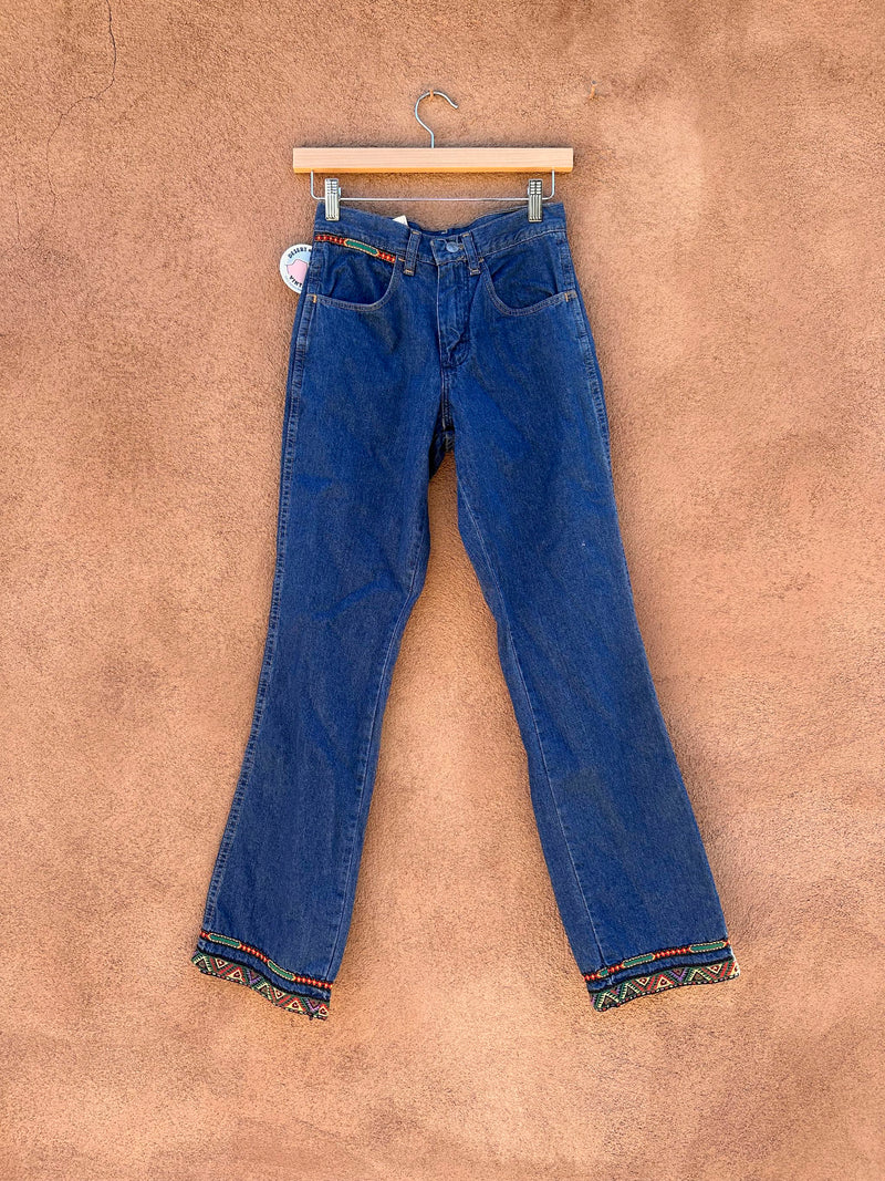 Wrangler Low Rise Boot Cut Jeans with Southwest Embroidery - 0 x 32