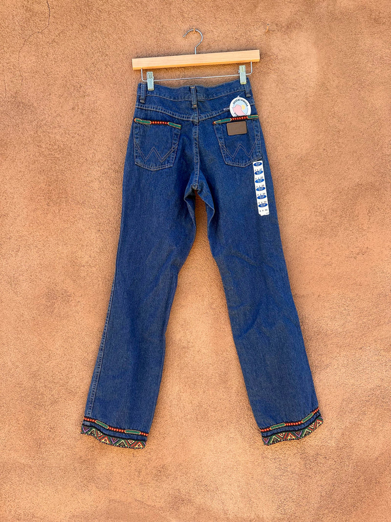 Wrangler Low Rise Boot Cut Jeans with Southwest Embroidery - 0 x 32