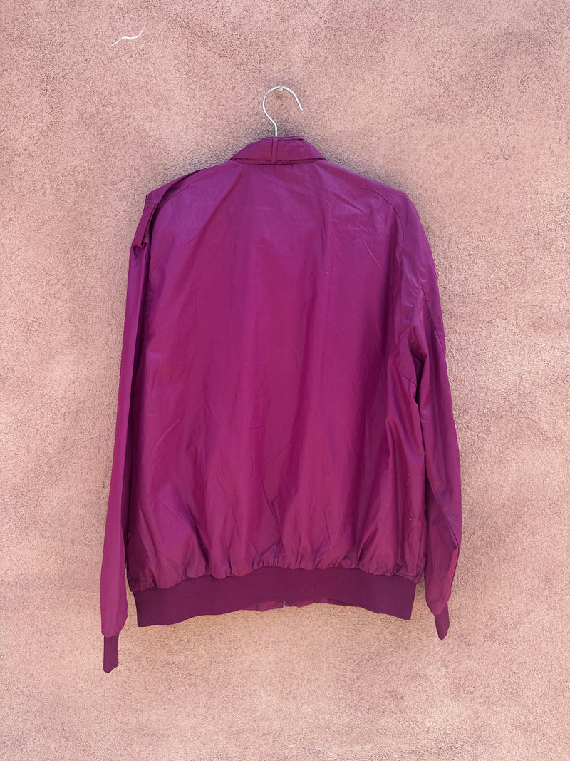 Lightweight Raspberry Cafe Racer Jacket