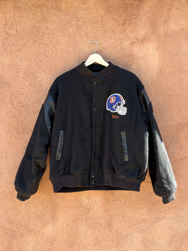 Denver Broncos Wool Letterman Jacket - Dana