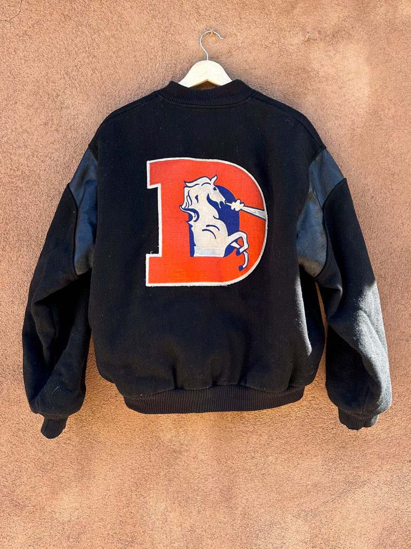 Denver Broncos Wool Letterman Jacket - Dana