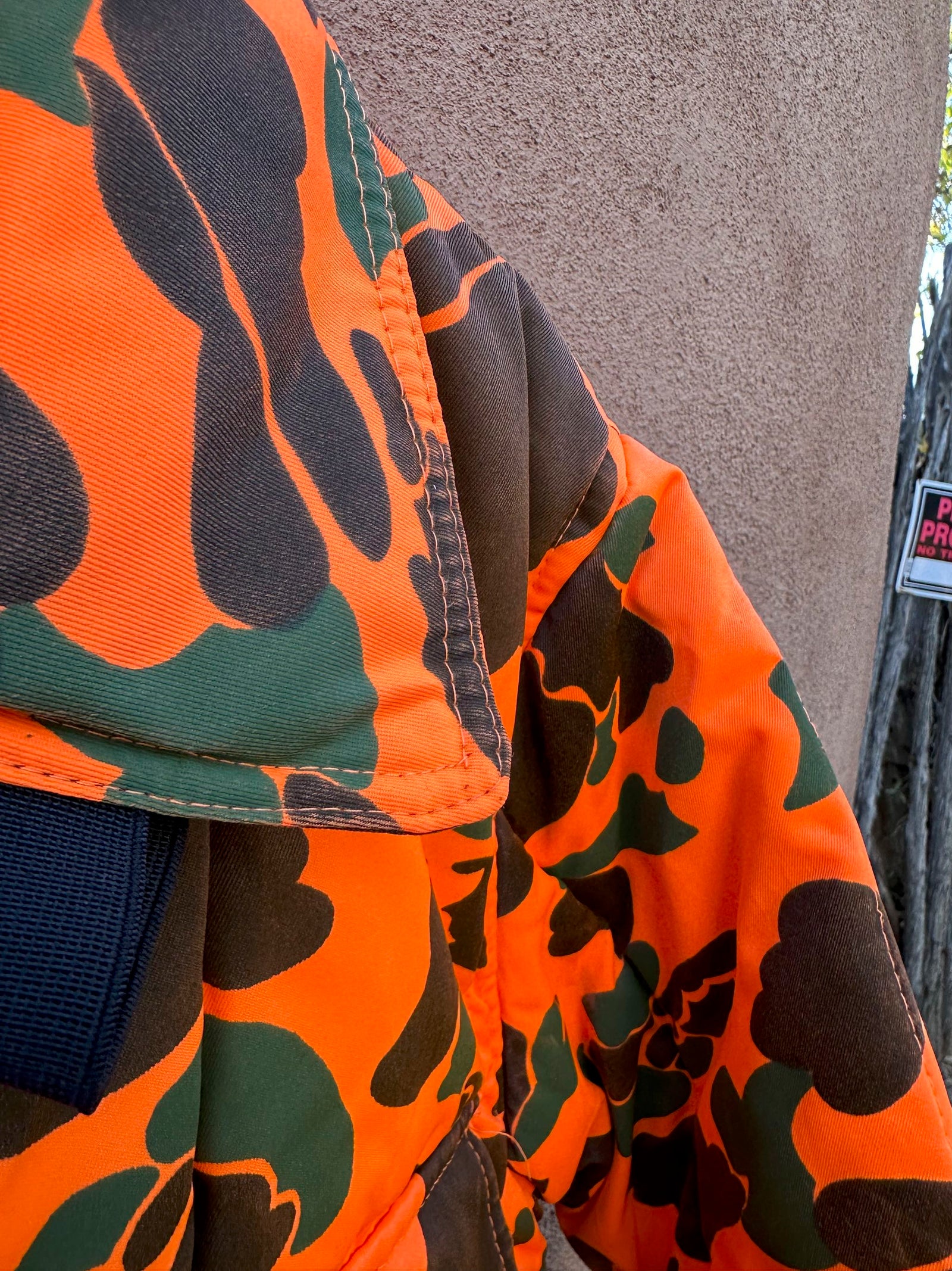 Vintage 90s selling Orange Camo Jacket