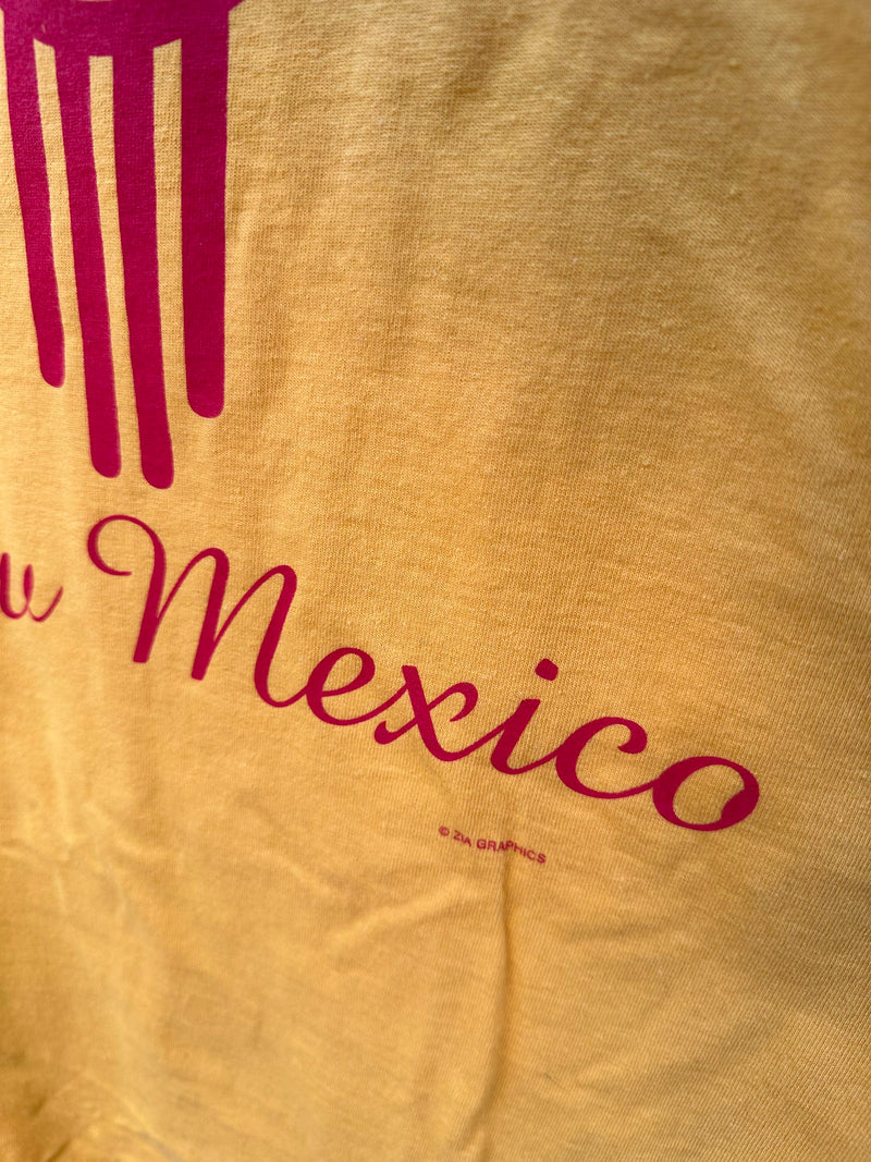 Yellow New Mexico Zia T-shirt - Med