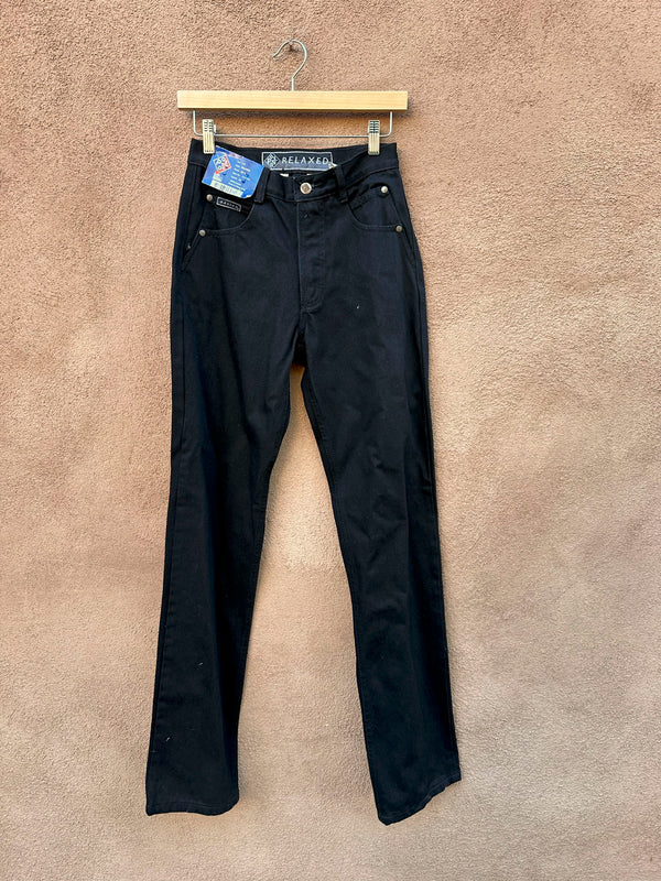 Black Posted Cowgirl Jeans 26 1/2 x 34