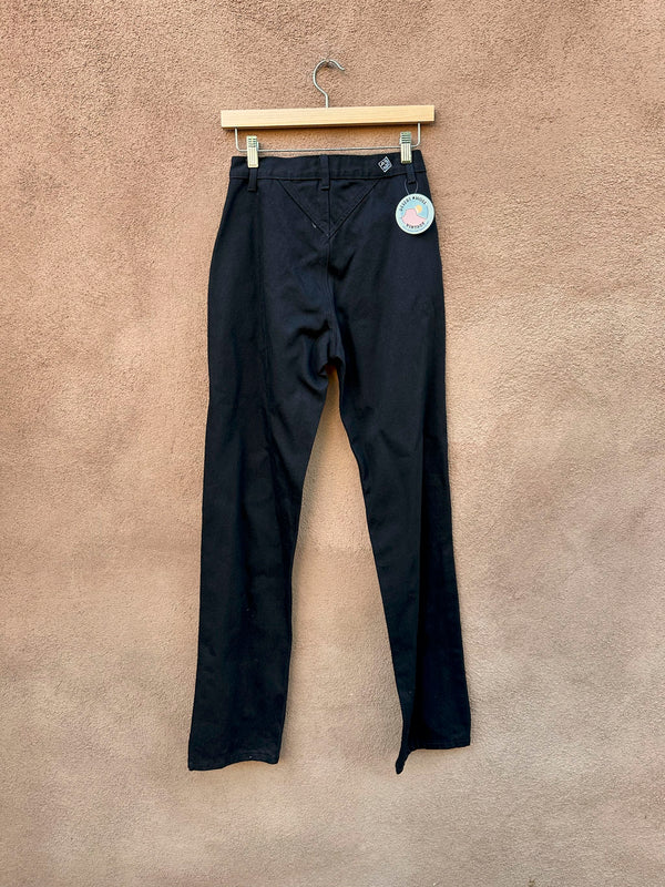 Black Posted Cowgirl Jeans 26 1/2 x 34