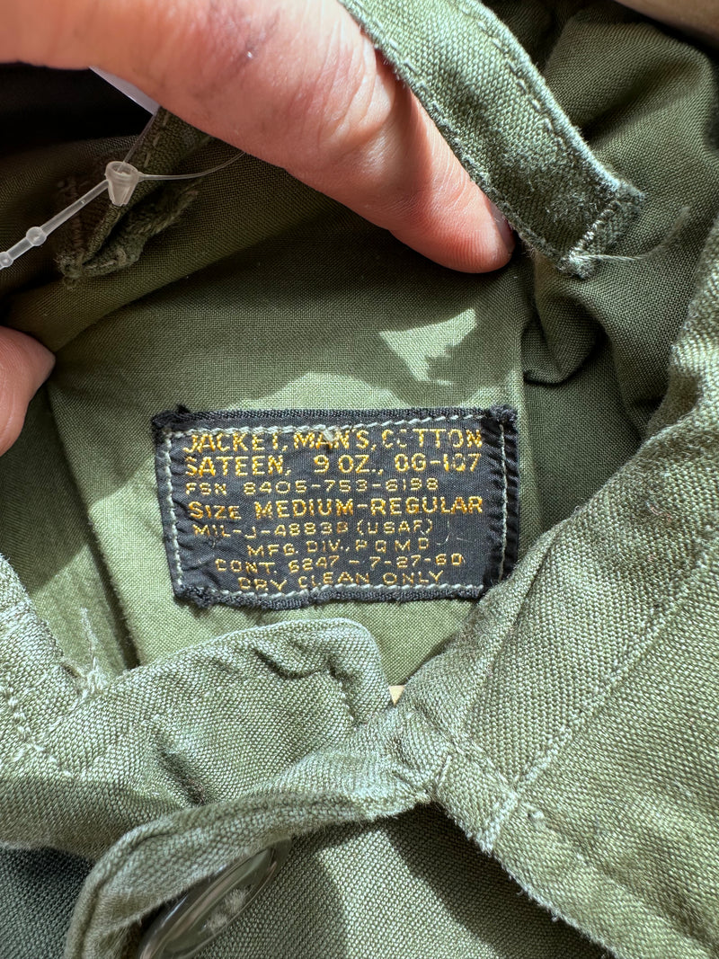 1951 USAF 9oz 0G-107 Olive Green Jacket