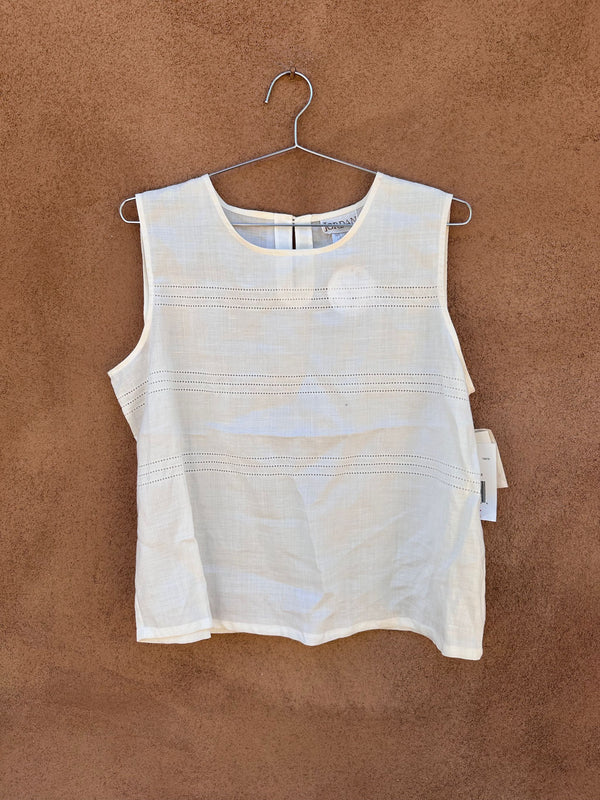 Linen Tank Top by Jordan