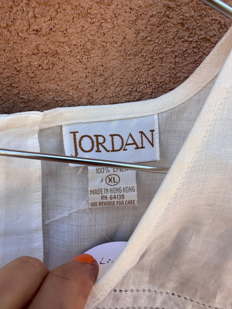 Linen Tank Top by Jordan