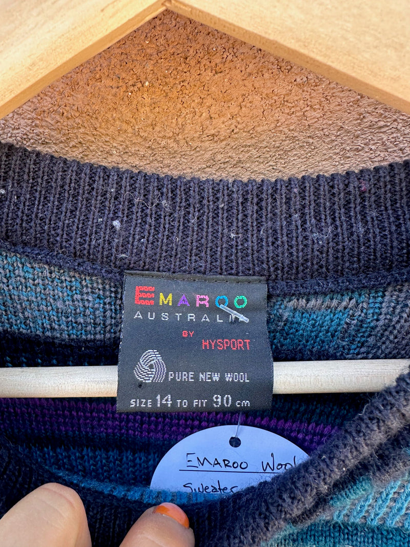 Emaroo Wool Sweater, Made in Australia