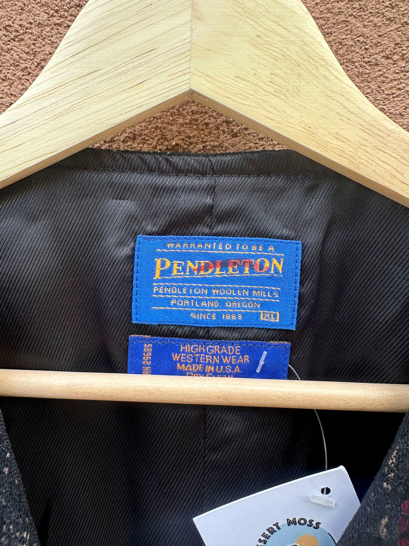 Pendleton Wool and Cotton Western Vest