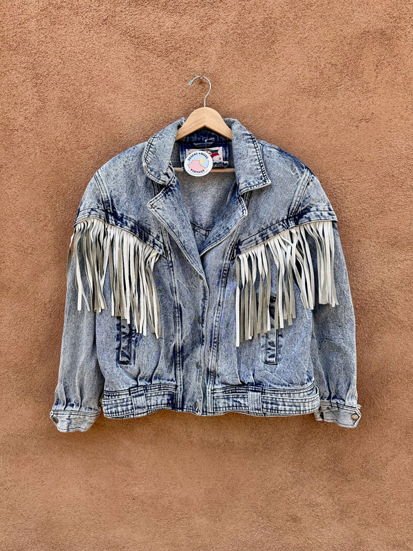 Rock Creek Denim Jacket with Fringe