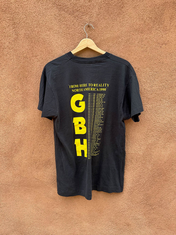 GBH 1990 North American Tour T-shirt, Screen Stars