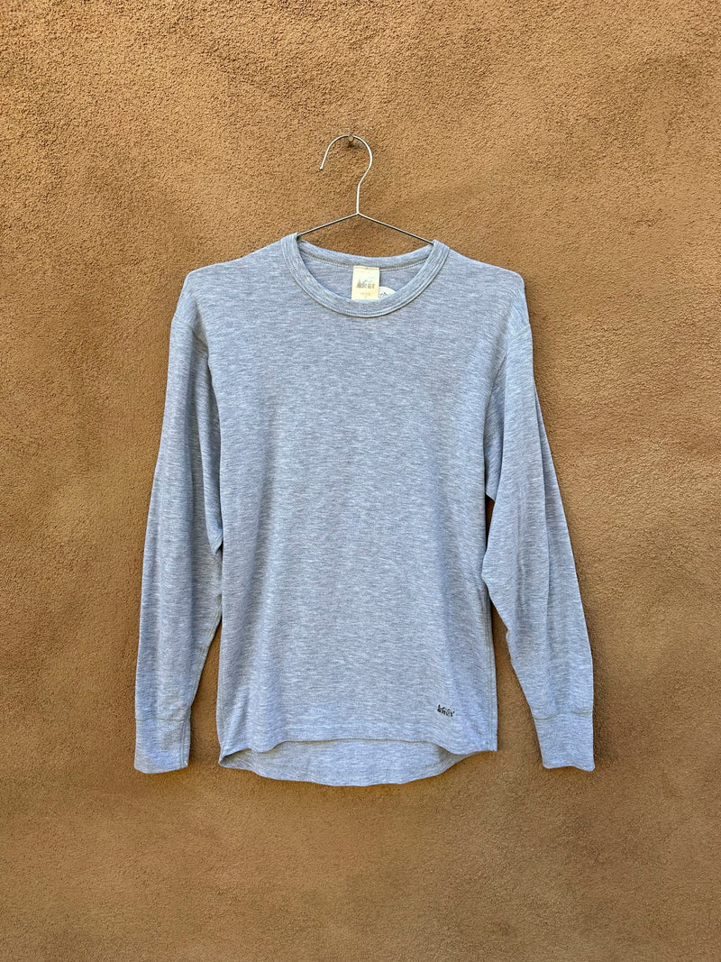 Made in USA REI Gray Warm Up Top - Small