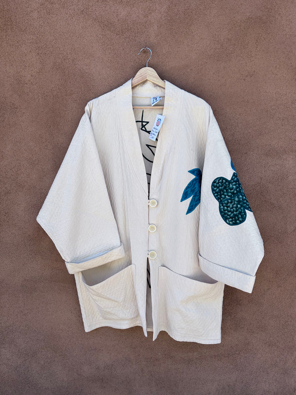 Applique Bird Jacket by Alfredo's Wife