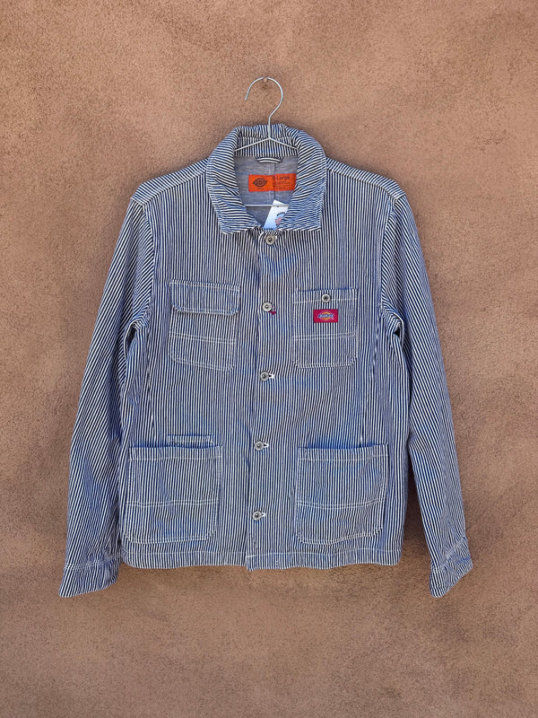 Hickory Stripe Dickies Chore Coat